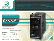 Tablet Screenshot of dinter.com.ar
